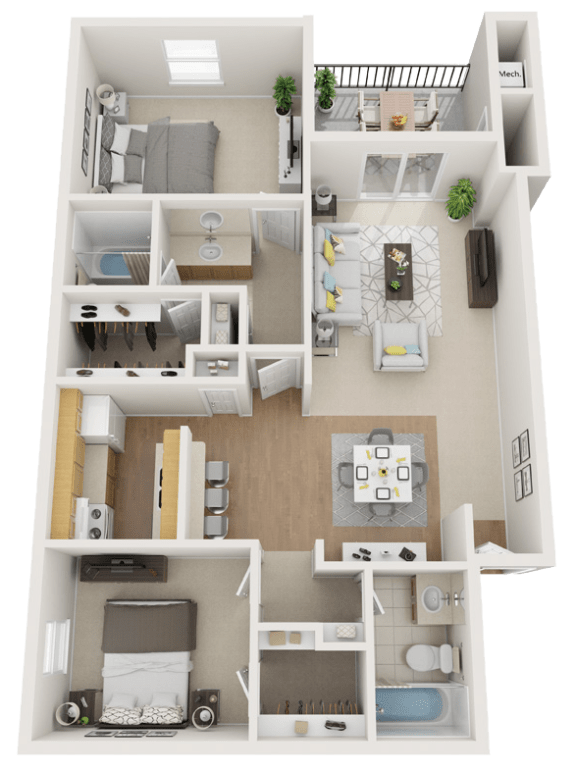 Floor Plans Deer Wood Apartments